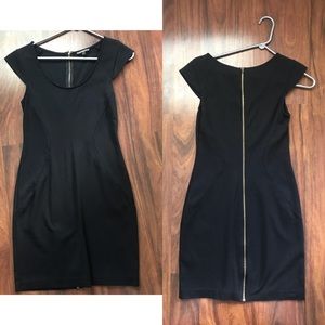 Express classy body con dress